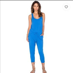 SUPREME JERSEY DRAWSTRING JUMPSUIT In TROPEZ